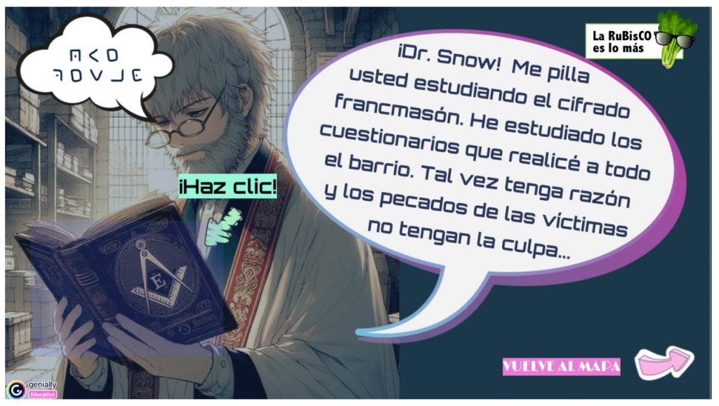 Imagen explicativa del cómo obtener el cifrado para descifrar la contraseña del breakout "John Snow contra la peste azul"